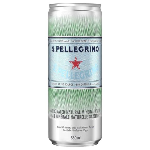 San Pellegrino слабогазированная минеральная вода, 330 мл 8008870996795 фото