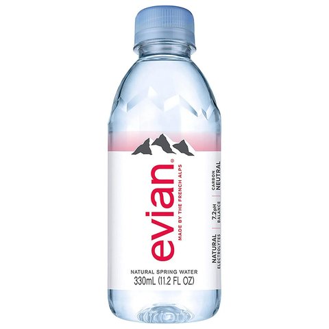 Evian минеральная вода негазированная, 330 мл 3068320124407 фото