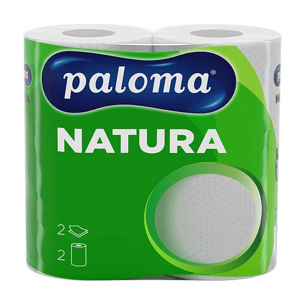 Paloma Natura, prosoape de hârtie 2 straturi (2role) 3838952013857 foto