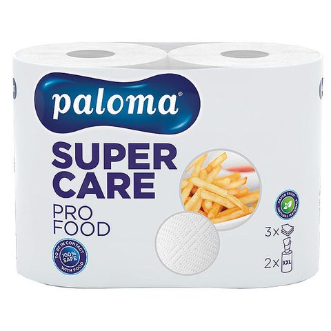 Paloma Super Care, prosoape de hârtie 3 straturi (2role) 3838952022248 foto