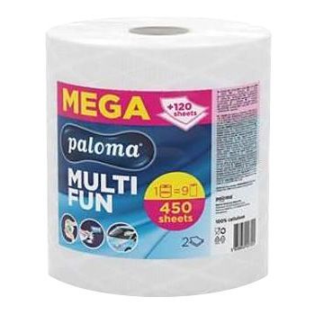 Prosoape de hârtie Paloma Multi Fun MEGA, 2 straturi (1x450) 3838952027502 foto