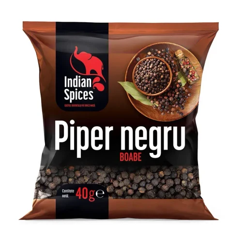 Piper negru, boabe, 40g
