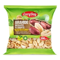 Arahide decojite și prăjite, 300g