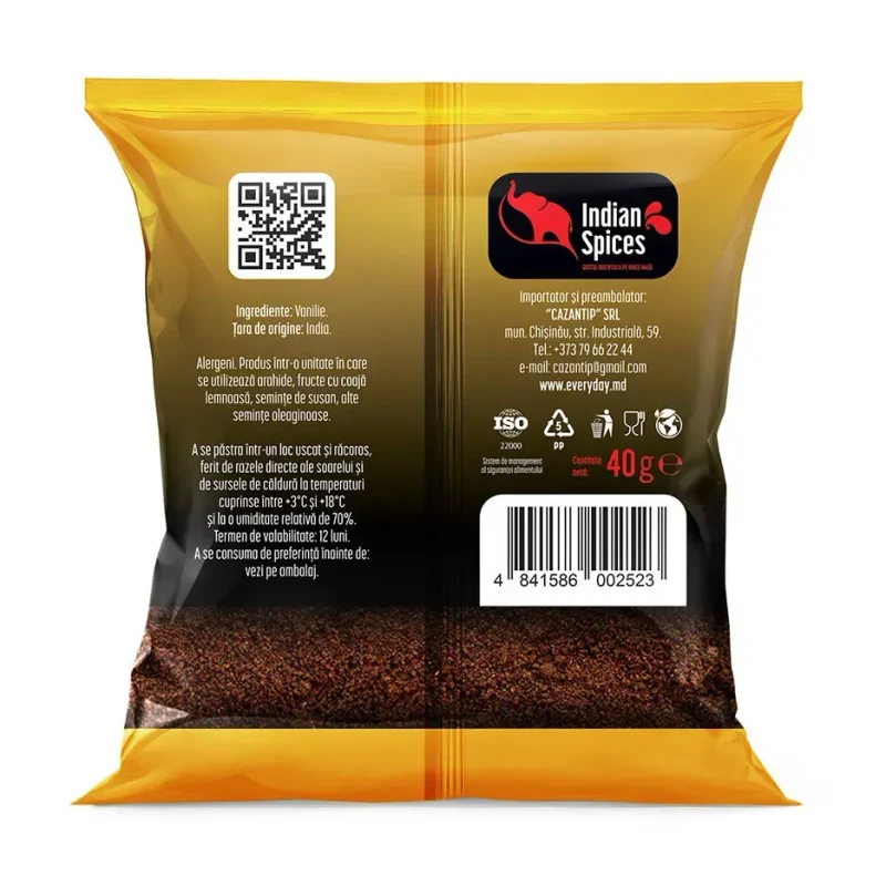 Vanilie pudră, 40g 2