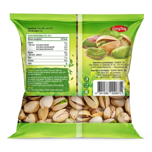 Fistic prăjit și sărat, 70g