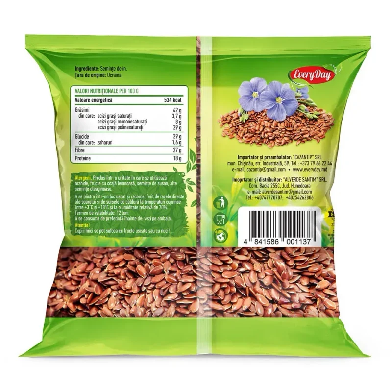 Semințe de in, 250g 2