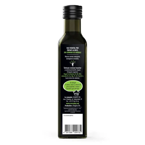 Ulei de migdale, presat la rece, 250ml