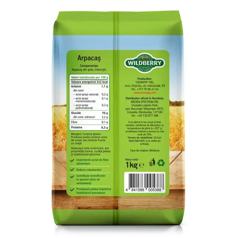 Arpacaș din grâu mărunțit, 1kg 2
