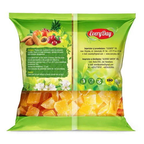 Mango uscat cubulețe, 70g