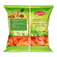 Papaia uscat cubulețe, 90g 2