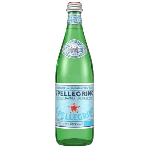 San Pellegrino apă minerală naturală slab carbogazoasă, 750ml