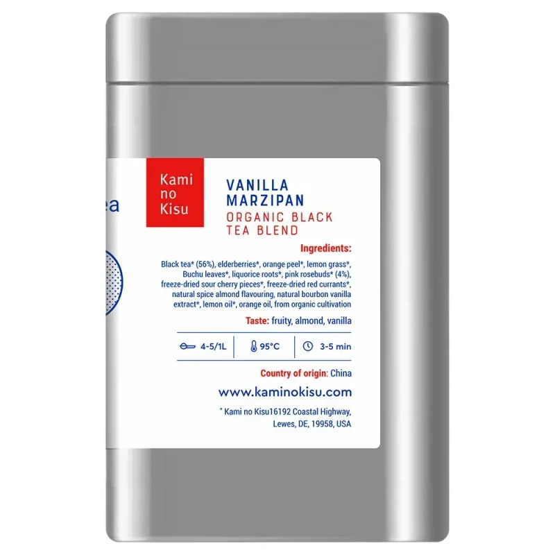 Vanilla Marzipan - Ceai negru organic cu fructe 2