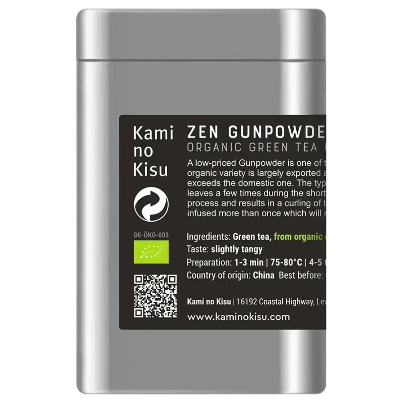 Zen Gunpowder - Ceai verde organic chinez 2