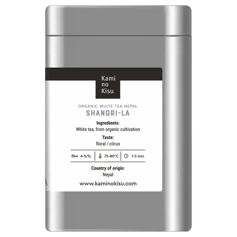 Himalaya Shangri-La - Ceai alb organic nepalez 2