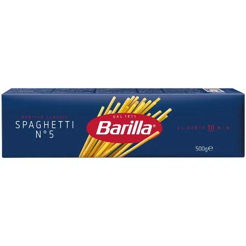 Paste fainoase Barilla N°5 Spaghetti, 500g