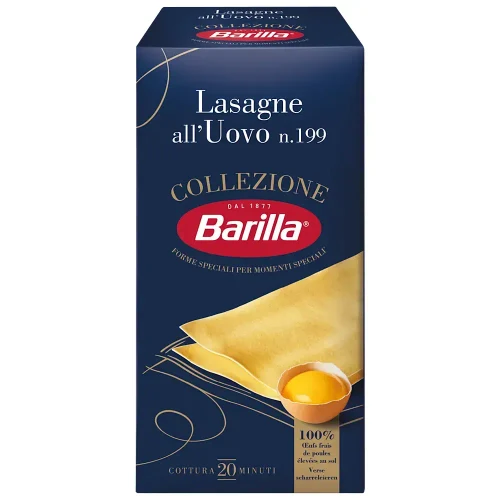 Paste fainoase Barilla Lasagne N°199, 500g