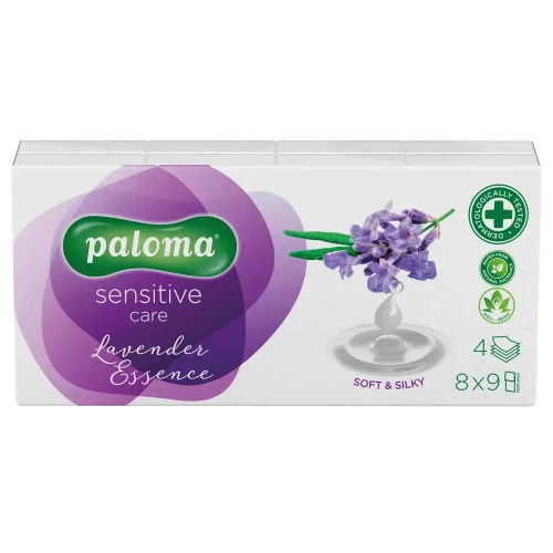 Batiste Paloma Sensitive Care Lavander Essence, 4 straturi (8buc)