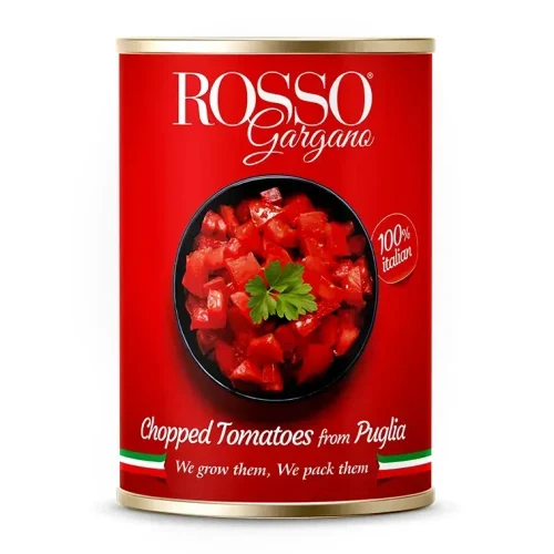 Rosso Gargano Pulpa de Rosii Cubulete 400g